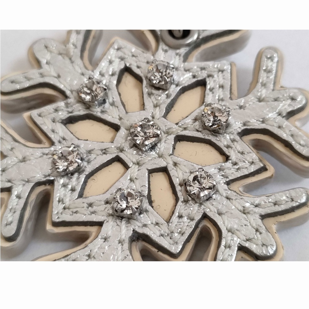 Coach Silver Snowflake Charm - Picture 3 of 8